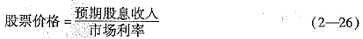 股票定價(jià) 股票定價(jià)