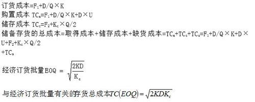 存貨管理 存貨管理