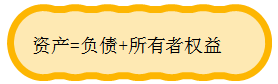 資產(chǎn)=負債+所有者權(quán)益 資產(chǎn)=負債+所有者權(quán)益