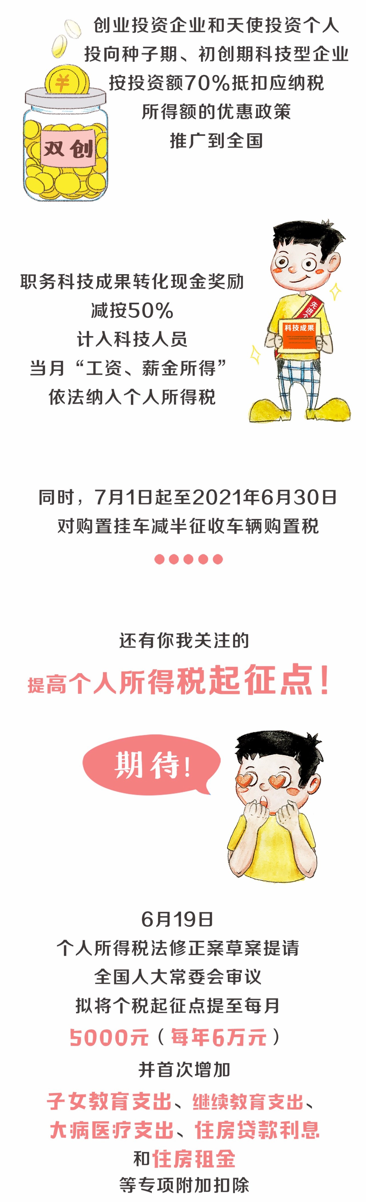 提高個人所得稅起征點