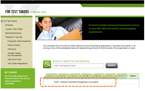 預(yù)約CMA考試