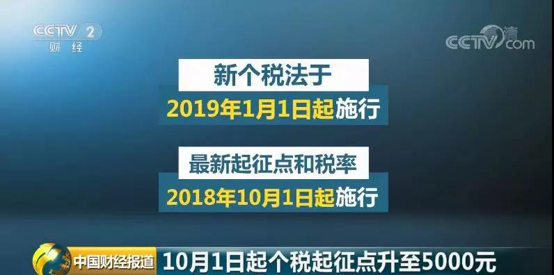 新個(gè)稅法通過 起征點(diǎn)確定為每月5000元