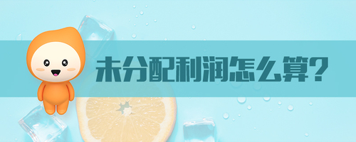 未分配利潤怎么算 未分配利潤怎么算