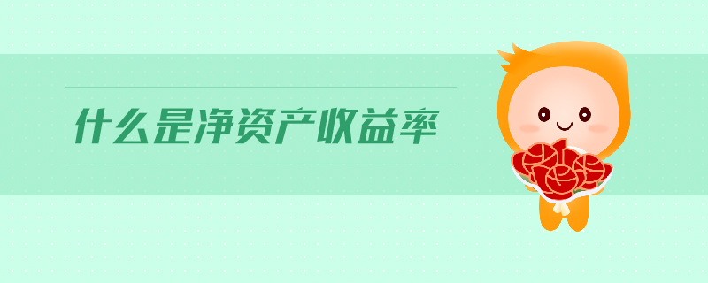 什么是凈資產(chǎn)收益率 什么是凈資產(chǎn)收益率
