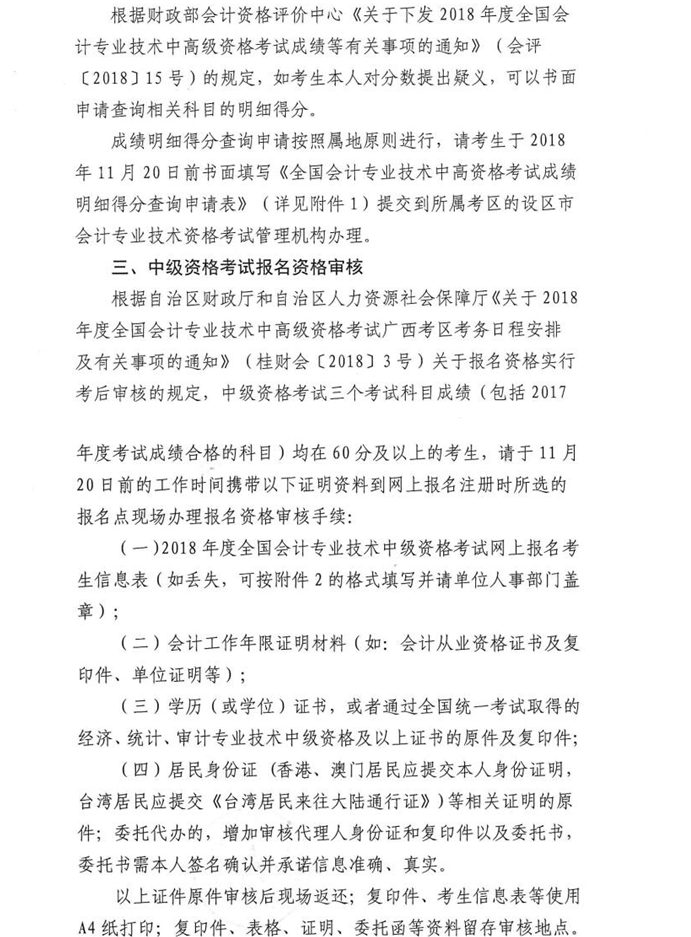 中級會計資格考試報名資格審核