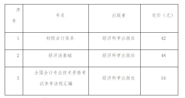 初級(jí)會(huì)計(jì)考試用書