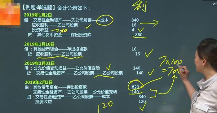 交易性金融資產(chǎn)應(yīng)確認(rèn)的投資收益的會(huì)計(jì)分錄