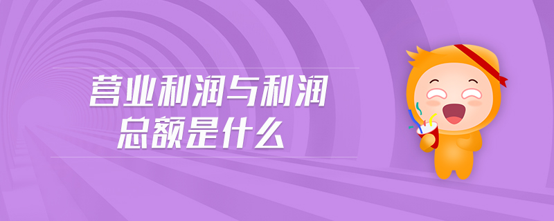 營(yíng)業(yè)利潤(rùn)與利潤(rùn)總額是什么