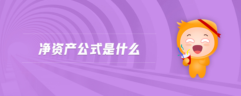 凈資產(chǎn)公式是什么