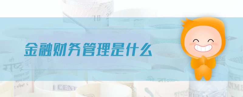金融財(cái)務(wù)管理是什么 金融財(cái)務(wù)管理是什么