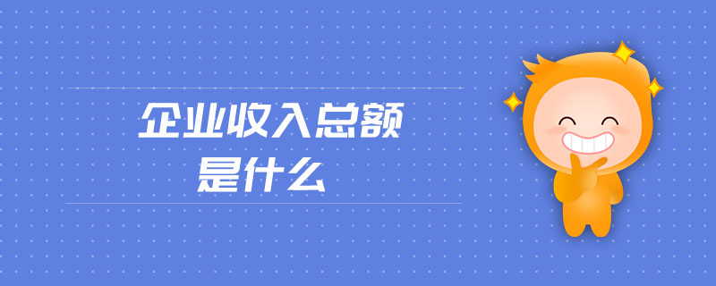 企業(yè)收入總額是什么 企業(yè)收入總額是什么