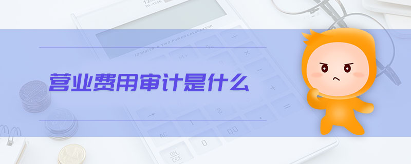 營業(yè)費用審計是什么