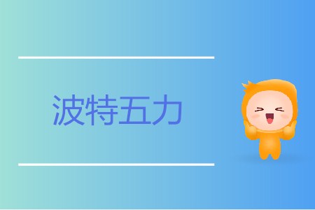波特五力_CMA考試P1考點(diǎn) 波特五力_CMA考試P1考點(diǎn)