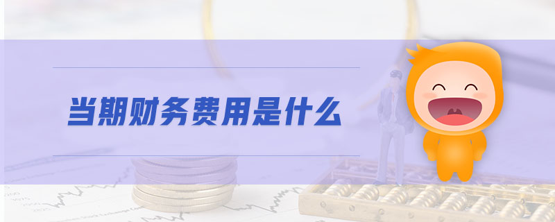 當(dāng)期財務(wù)費用是什么