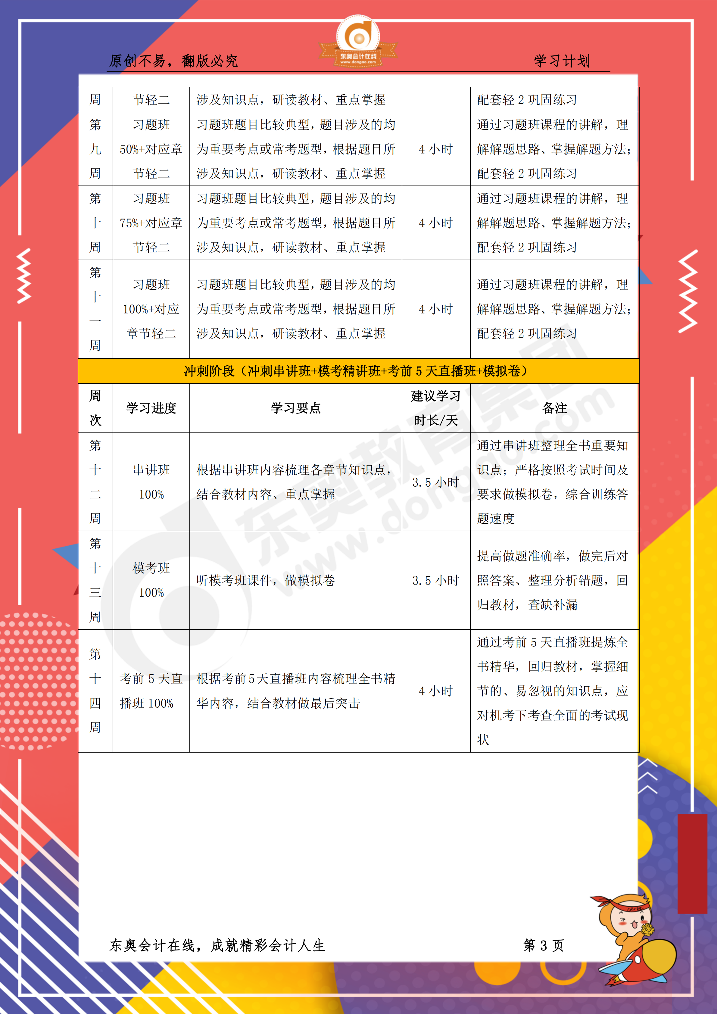 2019年稅務(wù)師《稅法二》百天通關(guān)計劃3