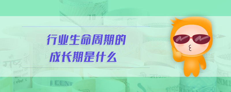 行業(yè)生命周期的成長期是什么
