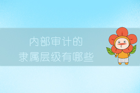 內(nèi)部審計(jì)的隸屬層級有哪些？