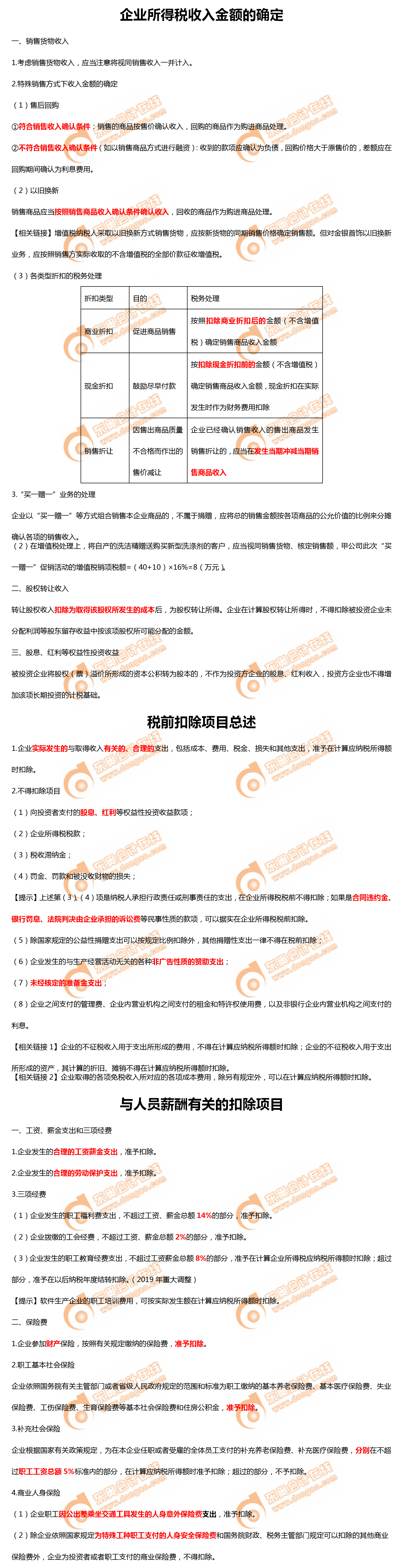 企業(yè)所得稅收入金額的確定 企業(yè)所得稅收入金額的確定