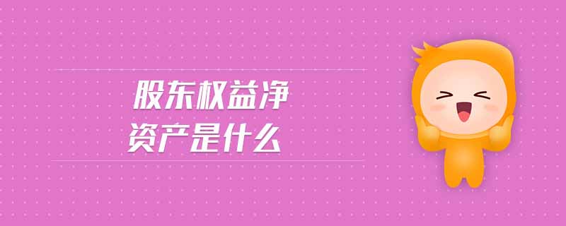 股東權益凈資產是什么 股東權益凈資產是什么