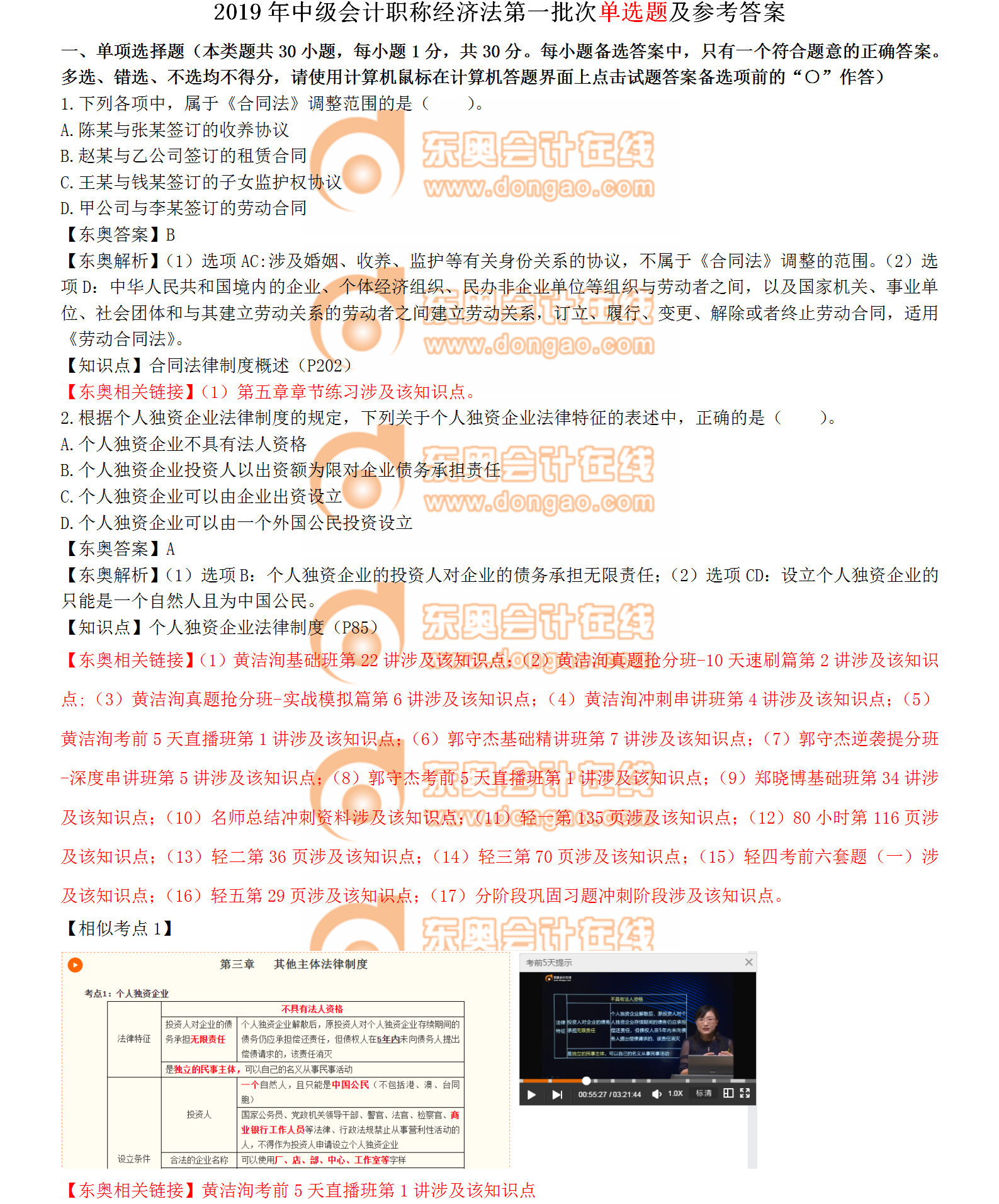 經(jīng)濟(jì)法真題考生反饋版