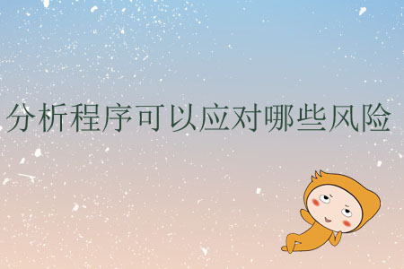 分析程序可以應(yīng)對(duì)哪些風(fēng)險(xiǎn)？