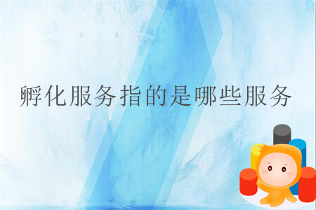 孵化服務(wù)指的是哪些服務(wù)？