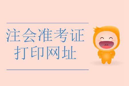 2019年注冊會計師準(zhǔn)考證打印網(wǎng)址快收藏！