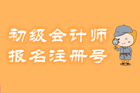 初級(jí)會(huì)計(jì)報(bào)名注冊(cè)號(hào)是什么？有什么用？