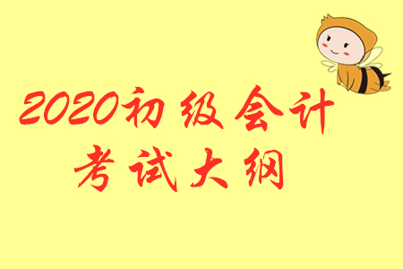 2020年初級(jí)會(huì)計(jì)職稱考試大綱公布了嗎？
