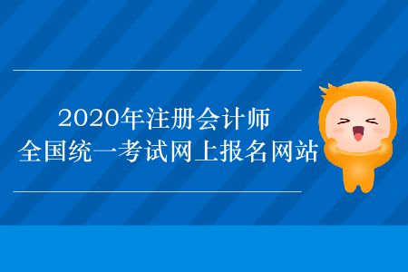 2020年注冊會(huì)計(jì)師全國統(tǒng)一考試網(wǎng)上報(bào)名網(wǎng)站