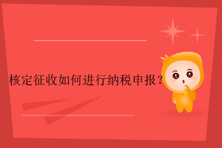 核定征收如何進行納稅申報？