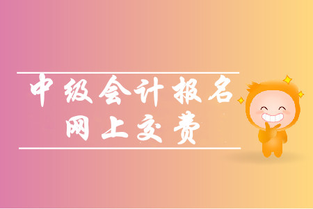 中級(jí)會(huì)計(jì)職稱考試報(bào)名成功后在哪里交費(fèi)？