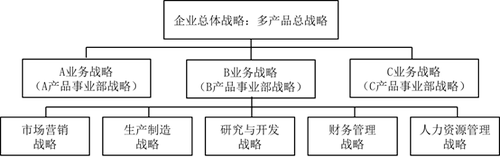 企業(yè)戰(zhàn)略層次圖 企業(yè)戰(zhàn)略層次圖
