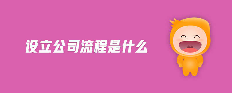 設立公司流程是什么