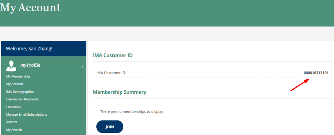  IMA英文官網(wǎng)注冊交費步驟
