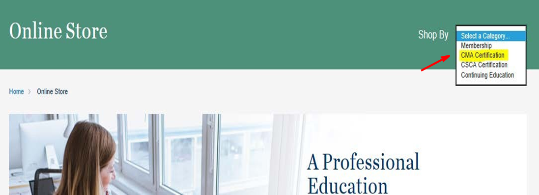  IMA英文官網(wǎng)注冊交費步驟