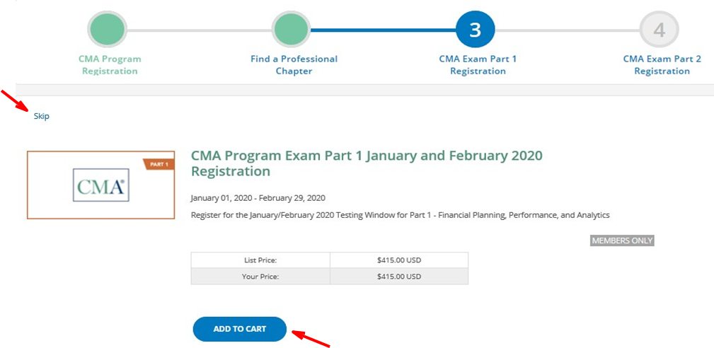  IMA英文官網(wǎng)注冊交費步驟