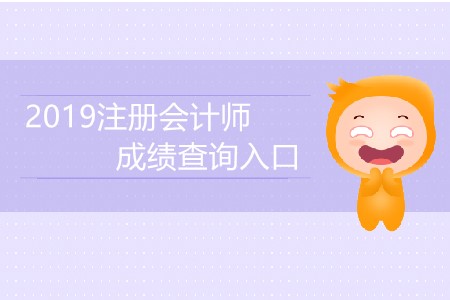 2019注冊會計師成績查詢?nèi)肟诰唧w是什么？