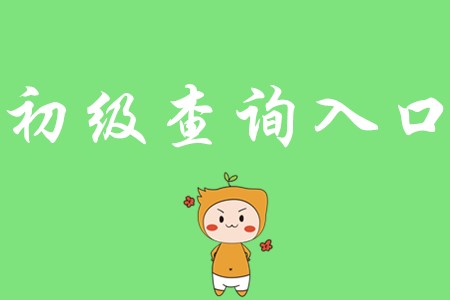 初級會計考試成績查詢官網是什么?