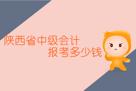 2020年陜西省中級會計(jì)報(bào)考多少錢？