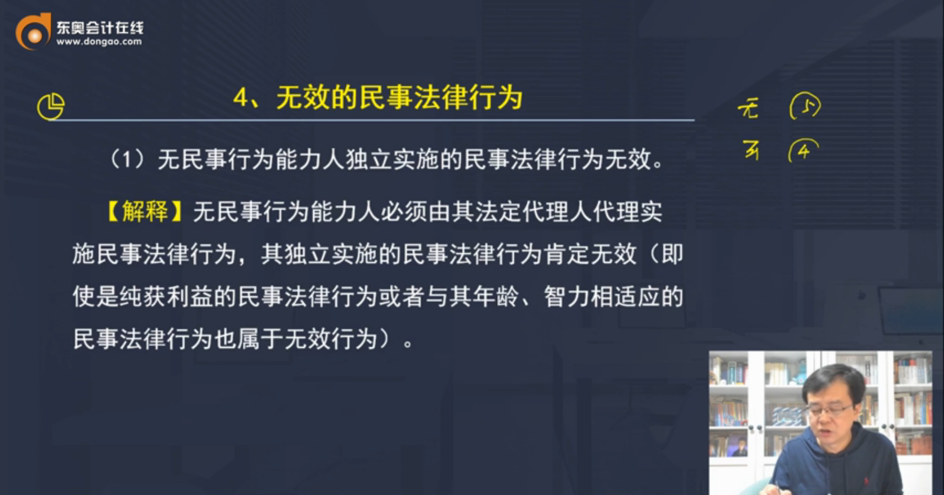 無(wú)效的民事法律行為