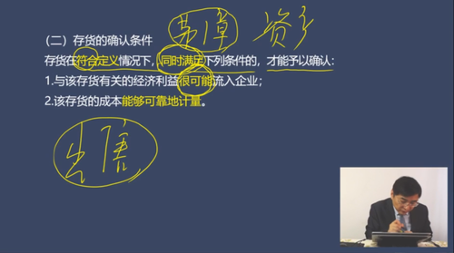 存貨的確認(rèn)條件