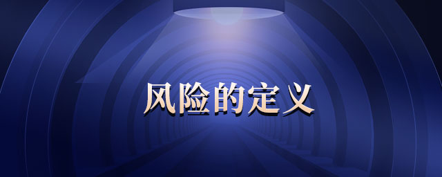 風(fēng)險(xiǎn)的定義