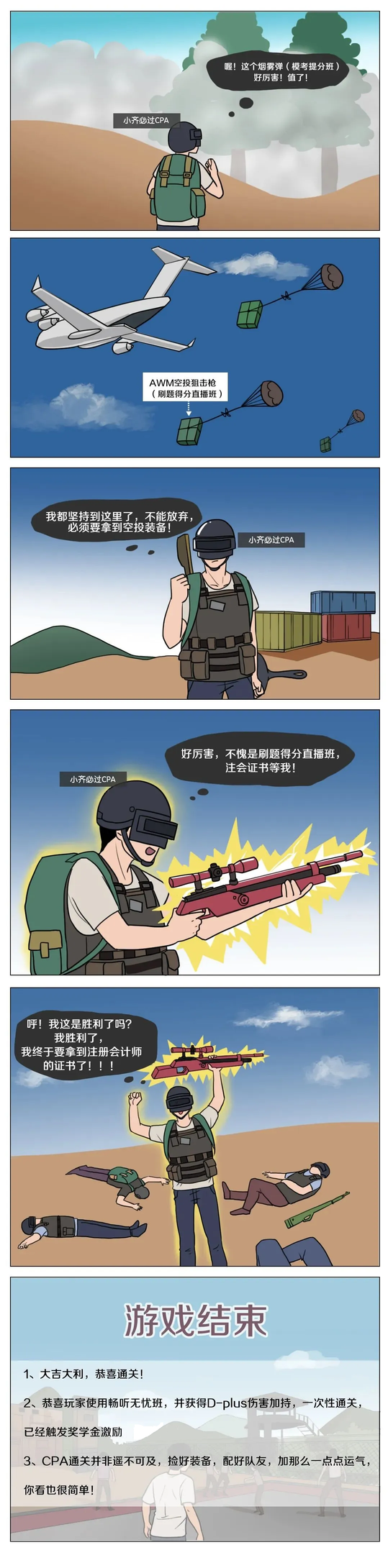 如果將備考CPA比作一場游戲，你有把握在游戲中獲勝嗎？