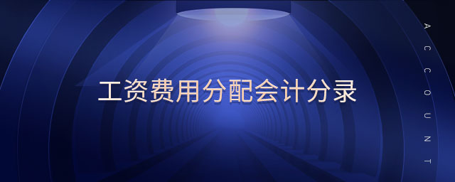 工資費(fèi)用分配會(huì)計(jì)分錄 工資費(fèi)用分配會(huì)計(jì)分錄