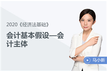 會計基本假設—會計主體