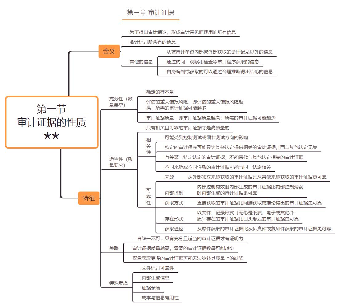 第一節(jié)審計(jì)證據(jù)的性質(zhì)