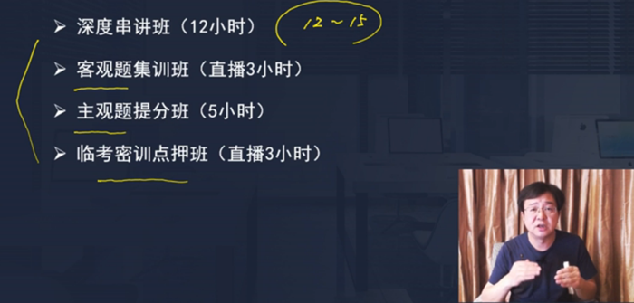 逆襲速成班課程內容