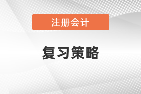 注會跟中級一起復(fù)習(xí)策略