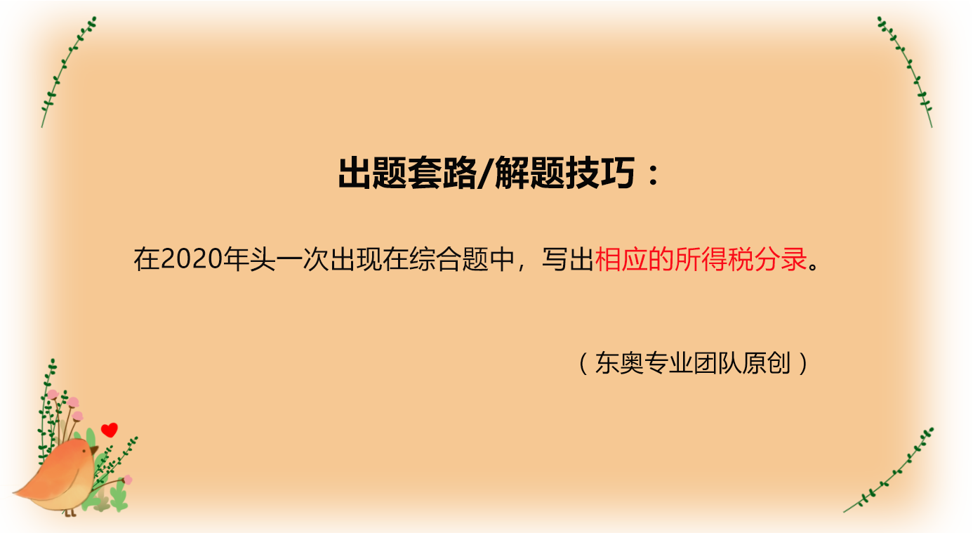 考情分析 考情分析